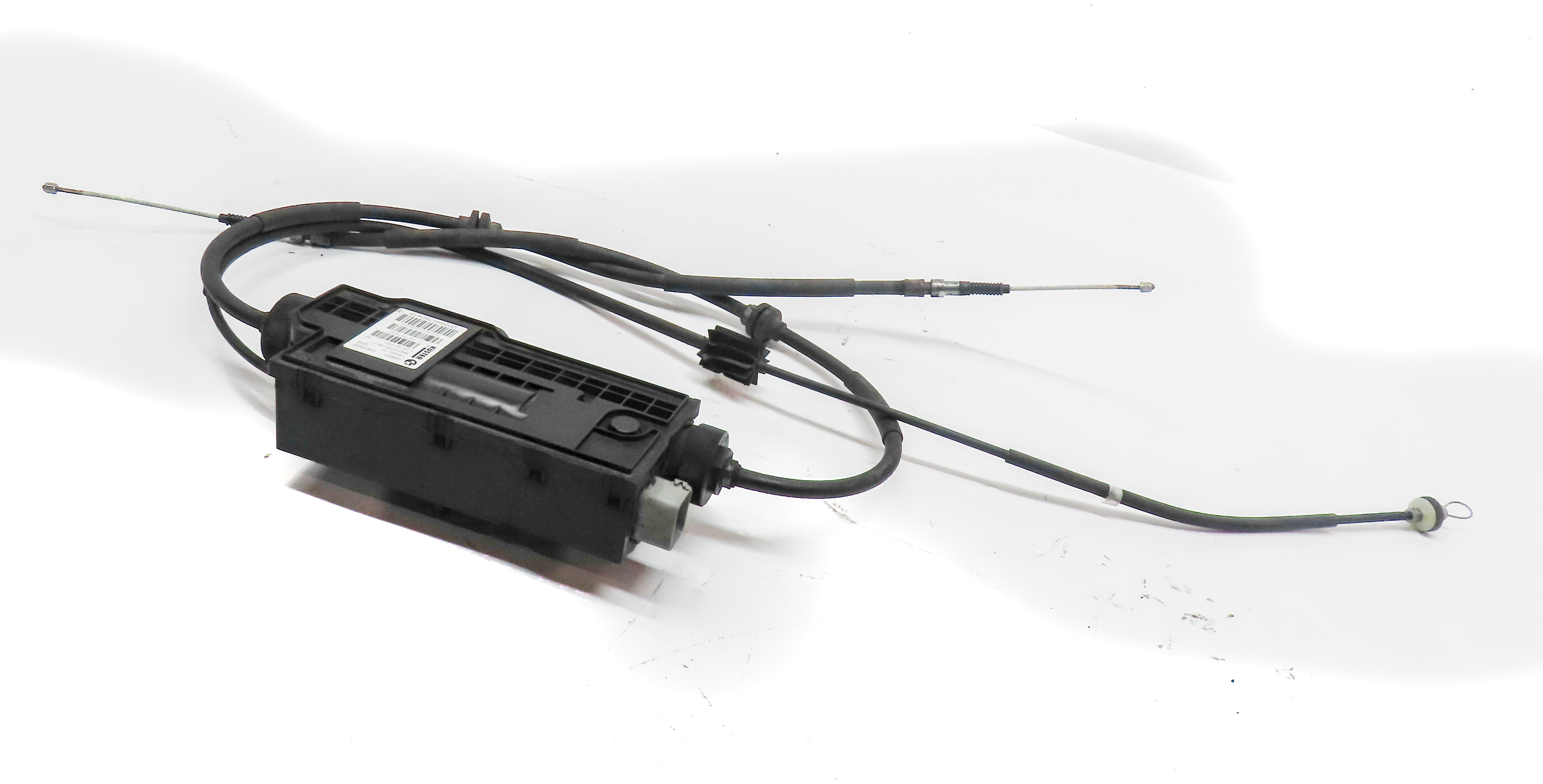 2014 BMW X5 (F15) EMERGENCY PARKING HILL E-BRAKE ACTUATOR w/ CABLES — exact item pictured